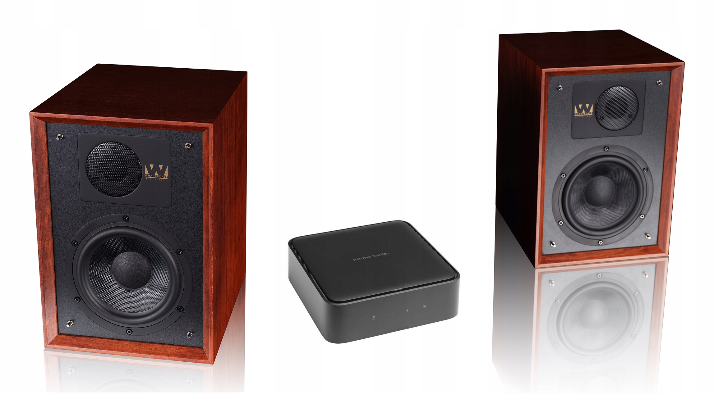 Wharfedale Denton Mahagón Harman Kardon Citation Amp Klasika Technológia