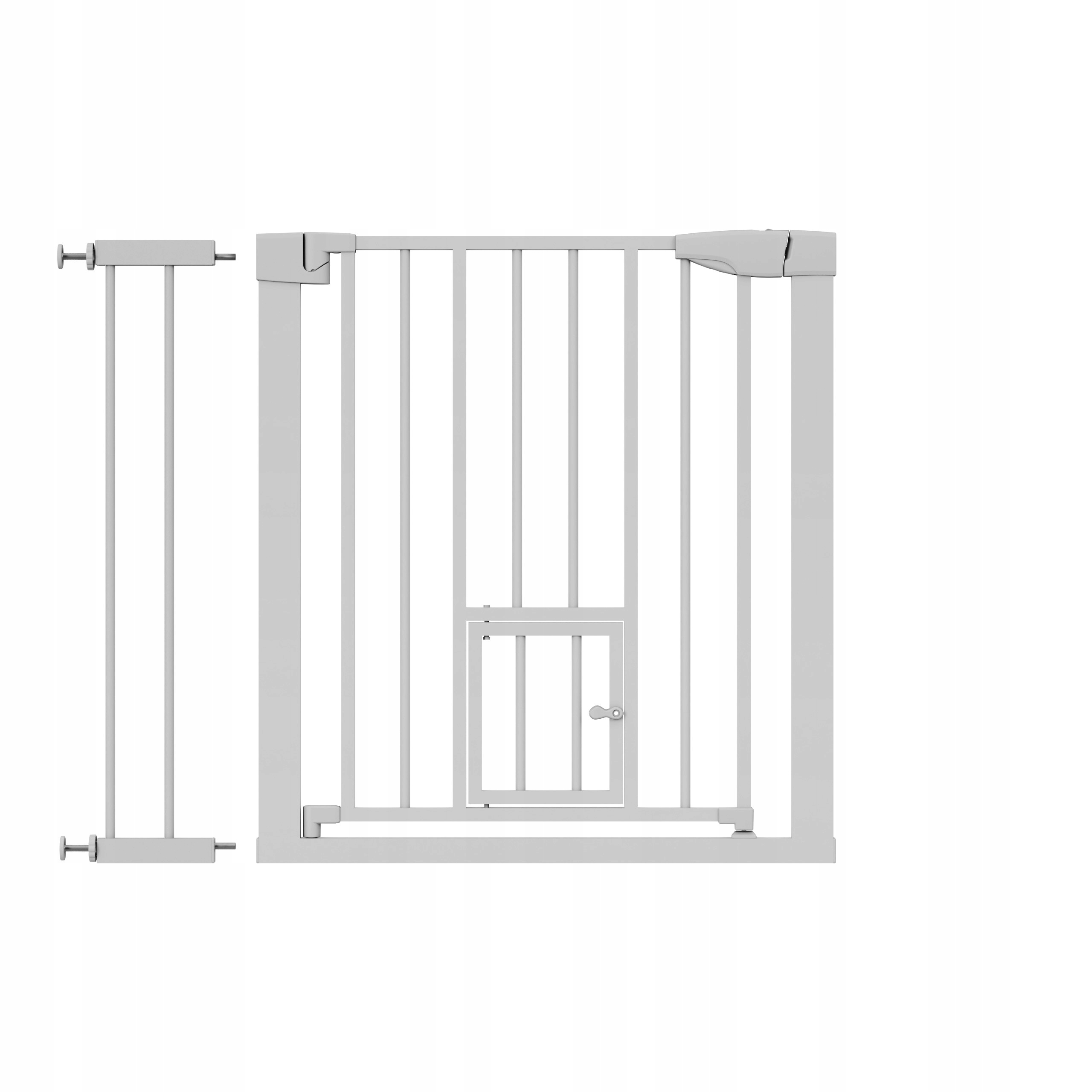 Тулано Білий 75–96 см ДЛЯ ДІТЕЙ ТА ТВАРИН ДЛЯ ДВЕРЕЙ Матеріал: метал