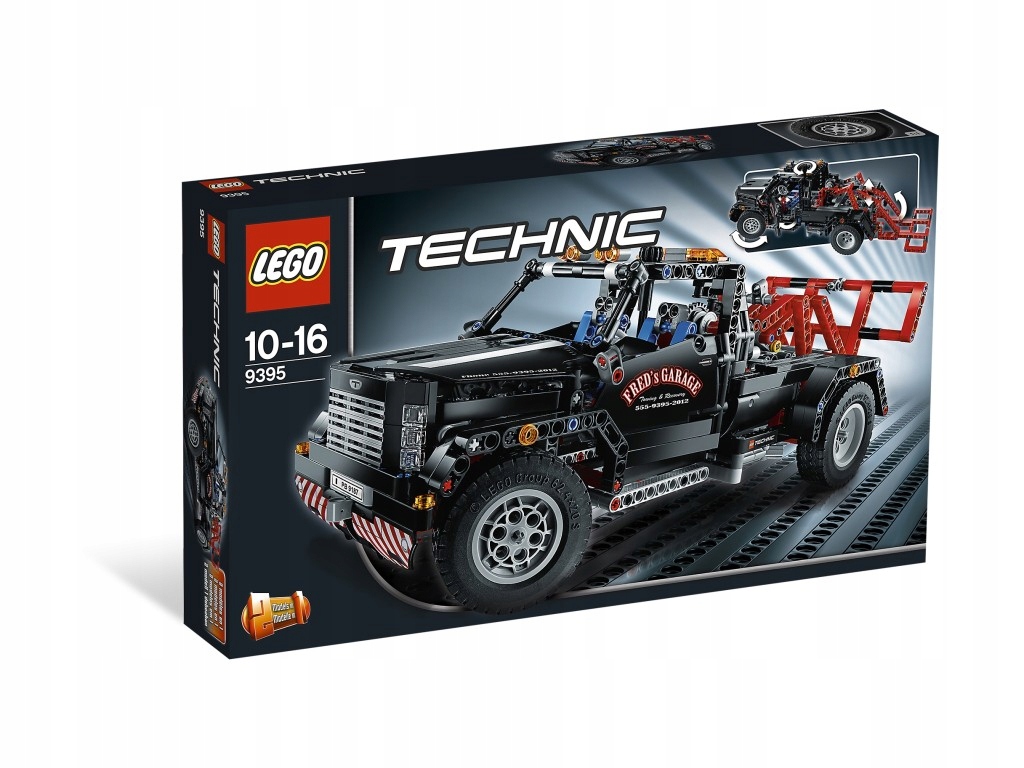 Lego Technic 9395 Dodávka silniční asistence Nové