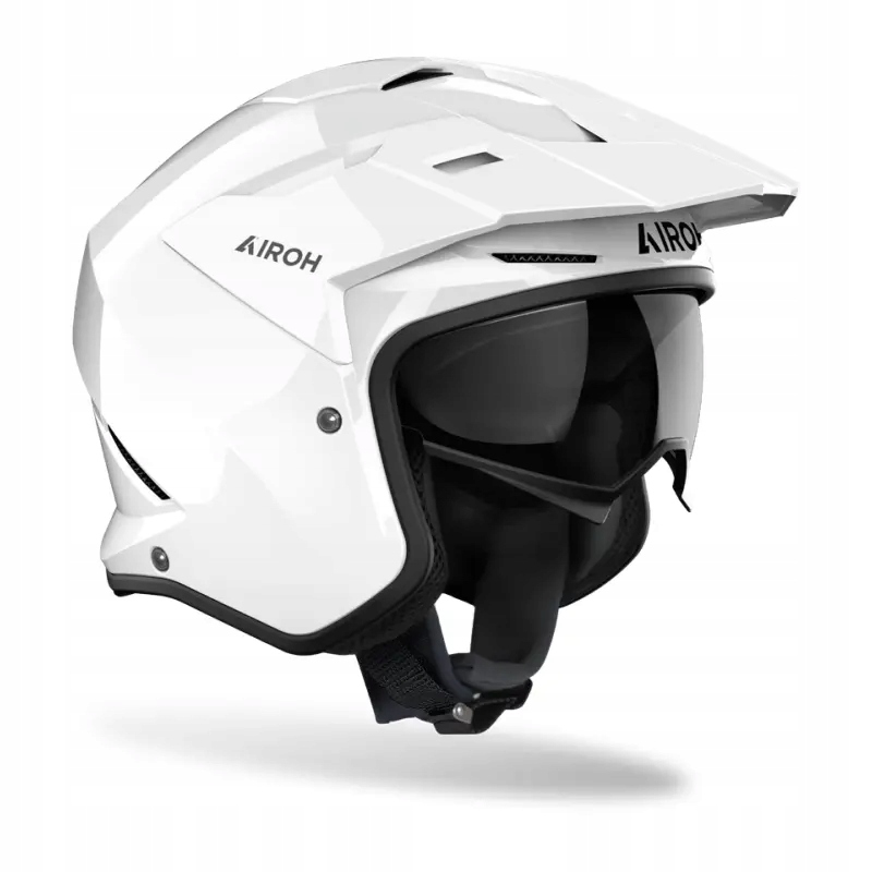 Motocyklová prilba Airoh Kombakt Color White Gloss XL