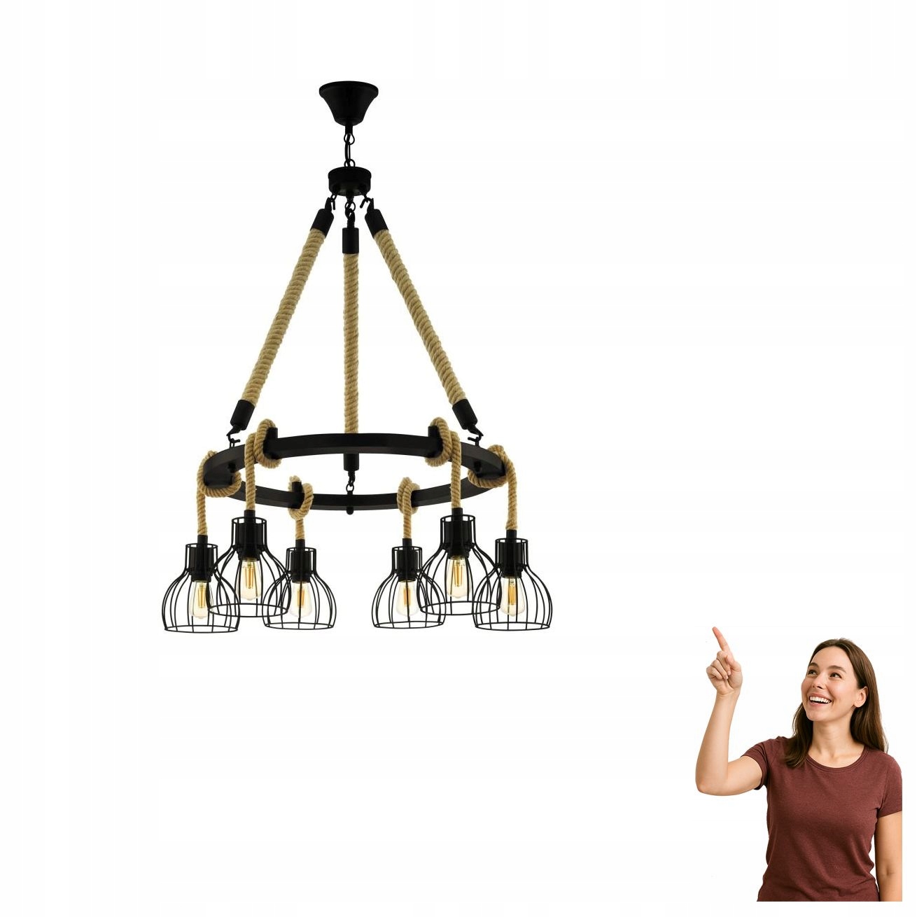 Závesná lampa Rampside 43194 Eglo