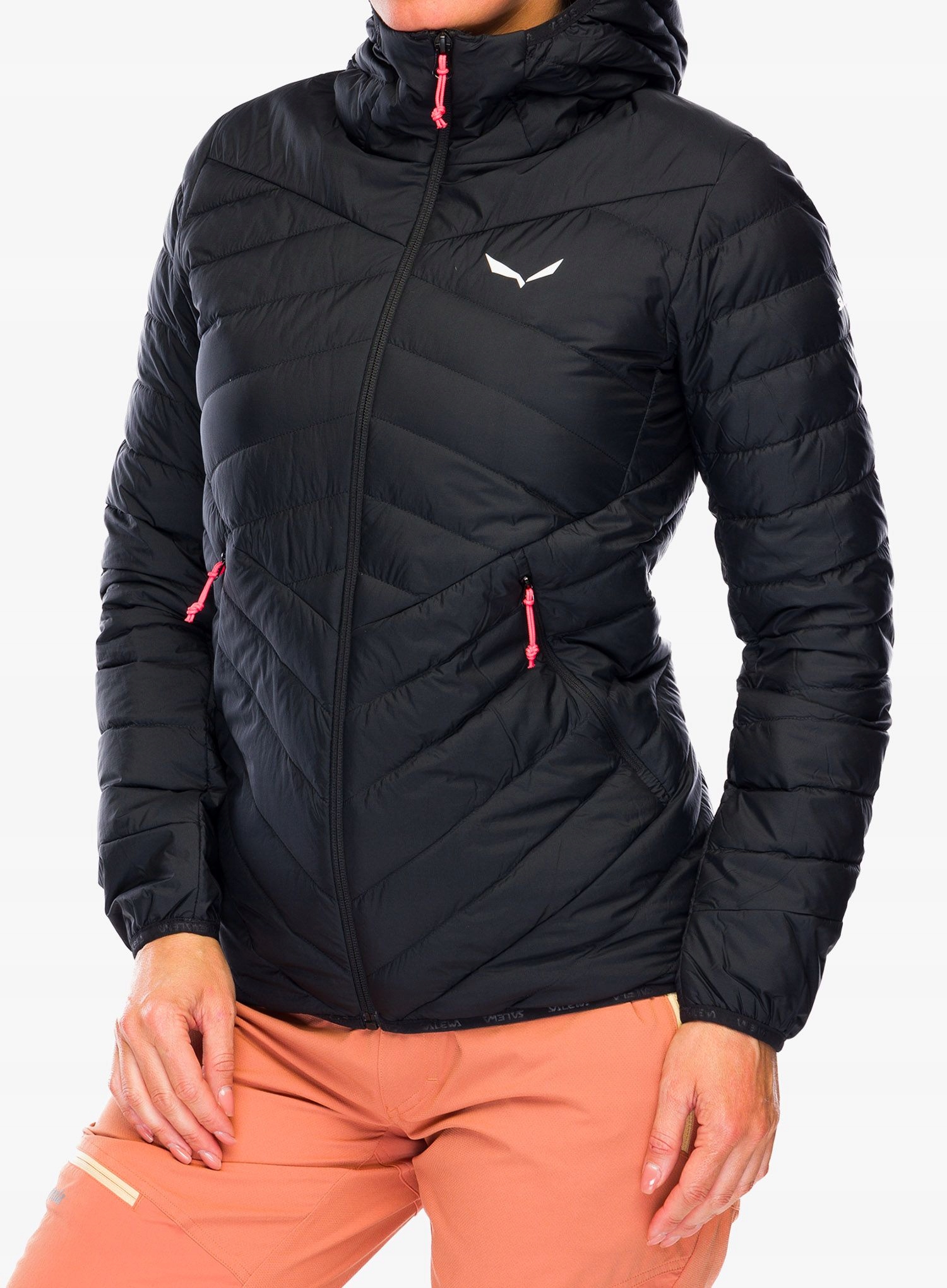 Dámská péřová bunda Salewa Brenta Jacket black out 42 (XL)
