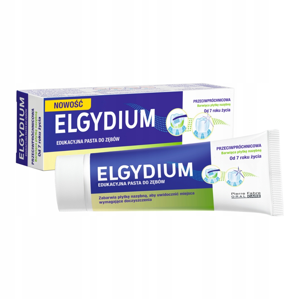 

Elgydium pasta Edukacyjna barwiąca płytkę nazębną