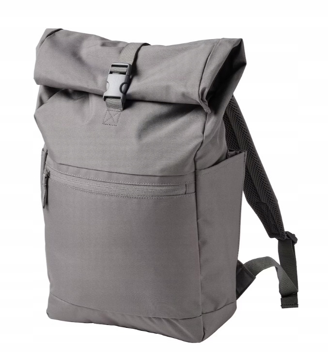 IKEA STARTTID - plecak szary 27x11x56 cm/18 l