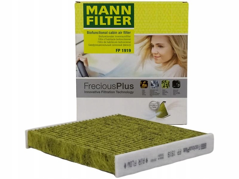 

Mann Filtr Kabinowy Smog Toyota Verso R2 P12