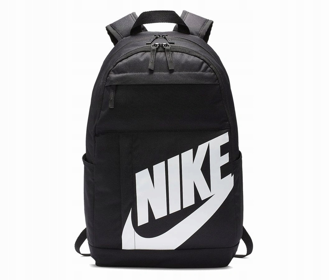 Plecak szkolny Nike Elemental Dwukomorowy Sportowy 21L Czarny