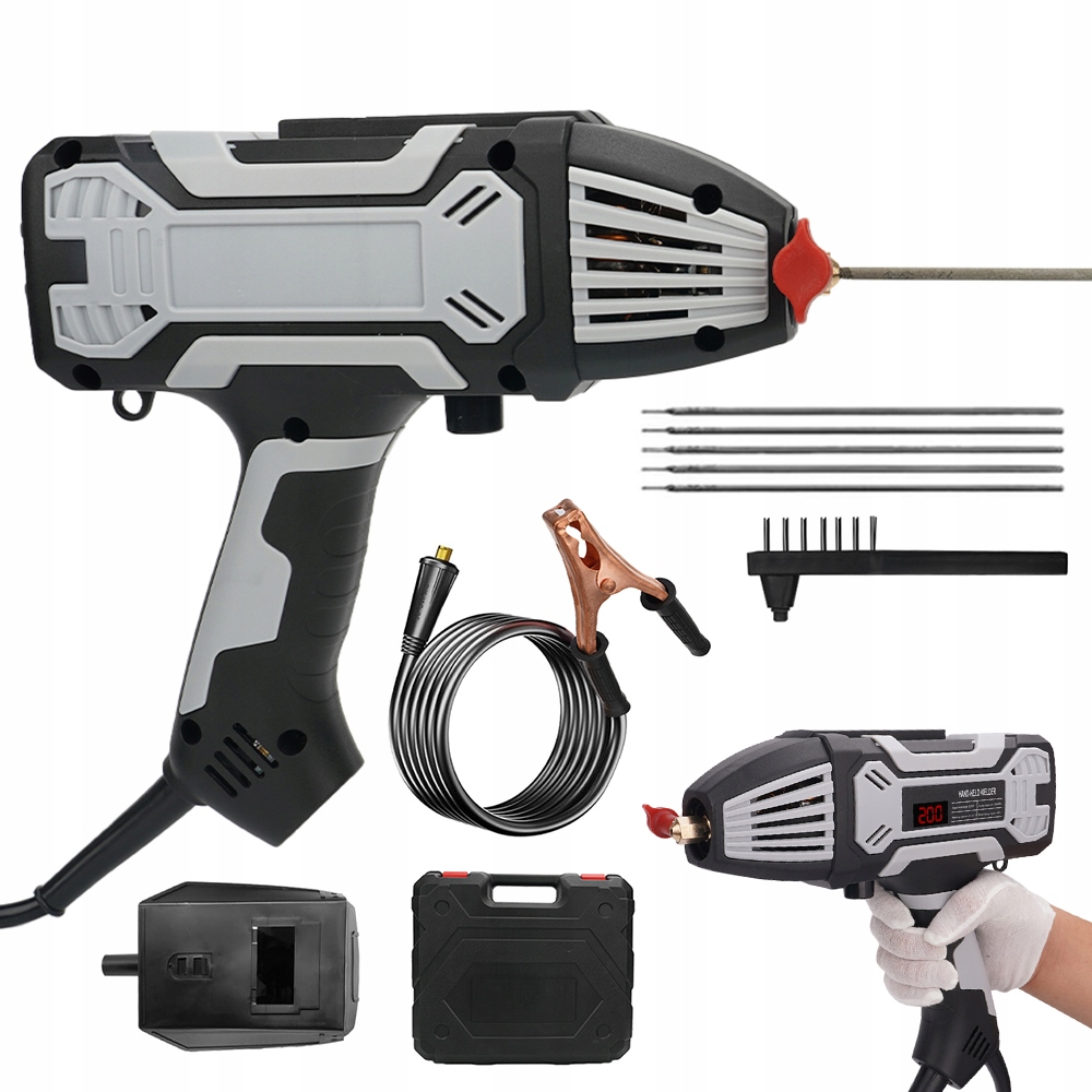 Spawarka Ręczna 3000W Z Komplektem Akcesoriów Do Weldowania