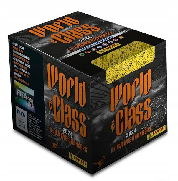 Panini World Class 2024 The World Changers Box 36 Vrecká 180 Nálepky