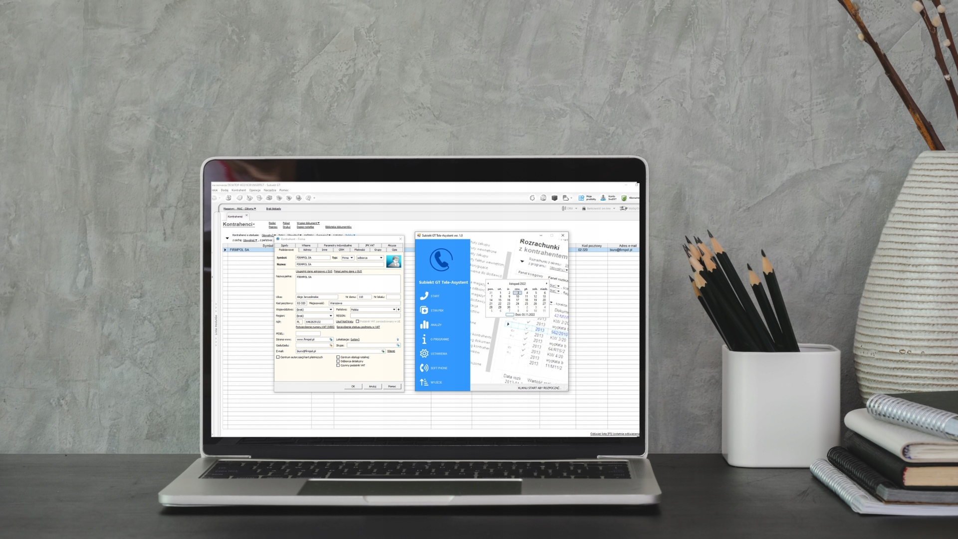 Subiekt GT Tele Asystent Integracja z Centralą PBX EAN (GTIN) 5905054696726