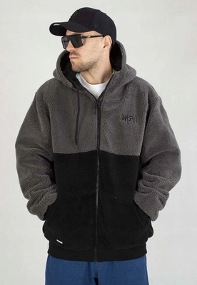 Zimní bunda Mass Result šedo černá