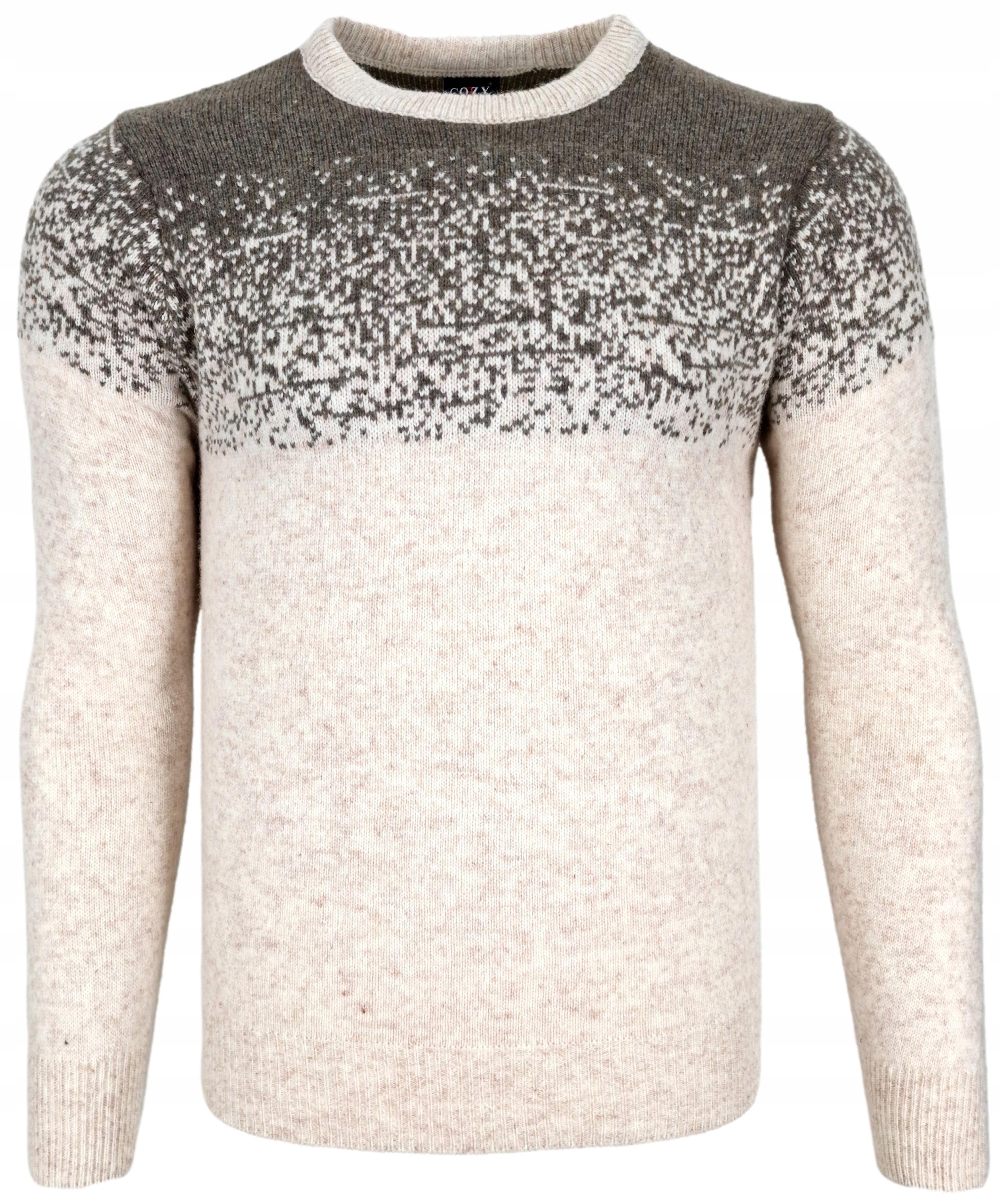 

Sweter męski wełniany we W329 ciepły r. XL