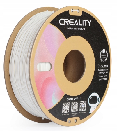 ОРИГІНАЛЬНА CREALITY FILAMENT PLA WHITE MATTE