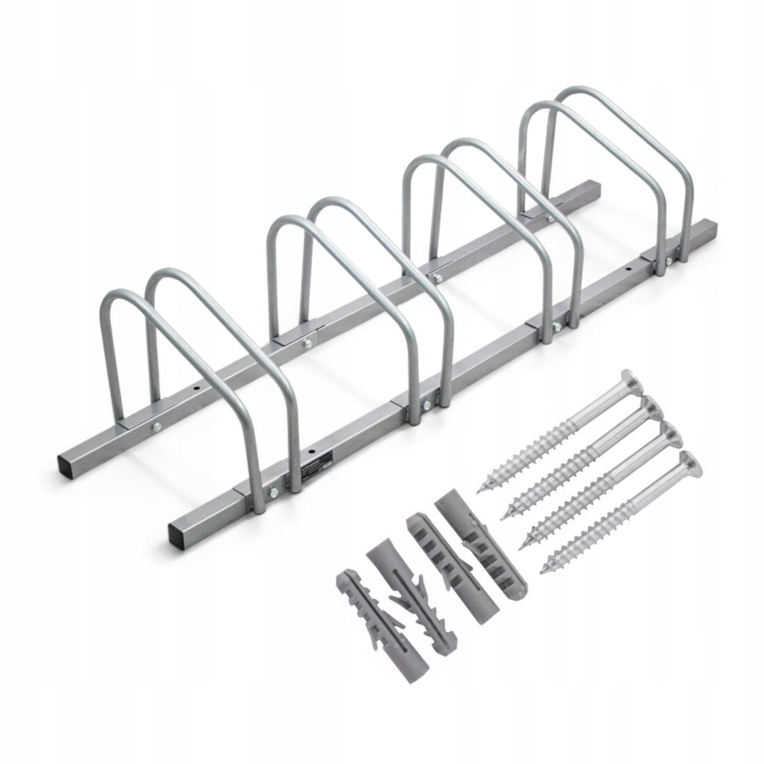 Stojan na 4 jízdní kola, montáž na stěnu, podlaha odolná proti korozi, IP44