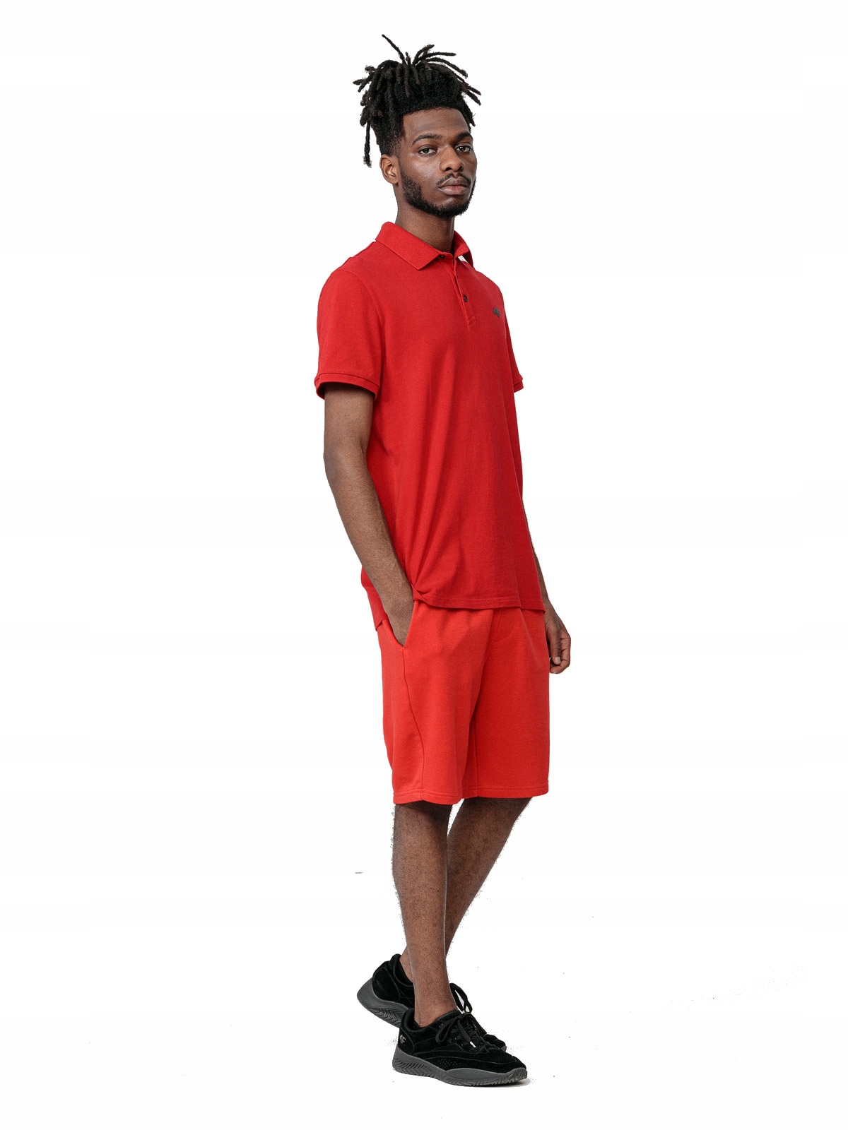 4F MĘSKA KOSZULKA POLO BAWEŁNIANA M TSM356 Materiał dominujący bawełna