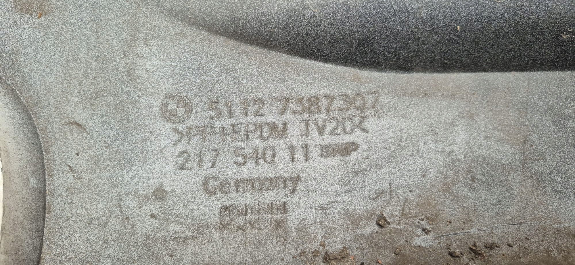 BMW 5 G31 KOMBI bumper rear part rear PDC 7387307