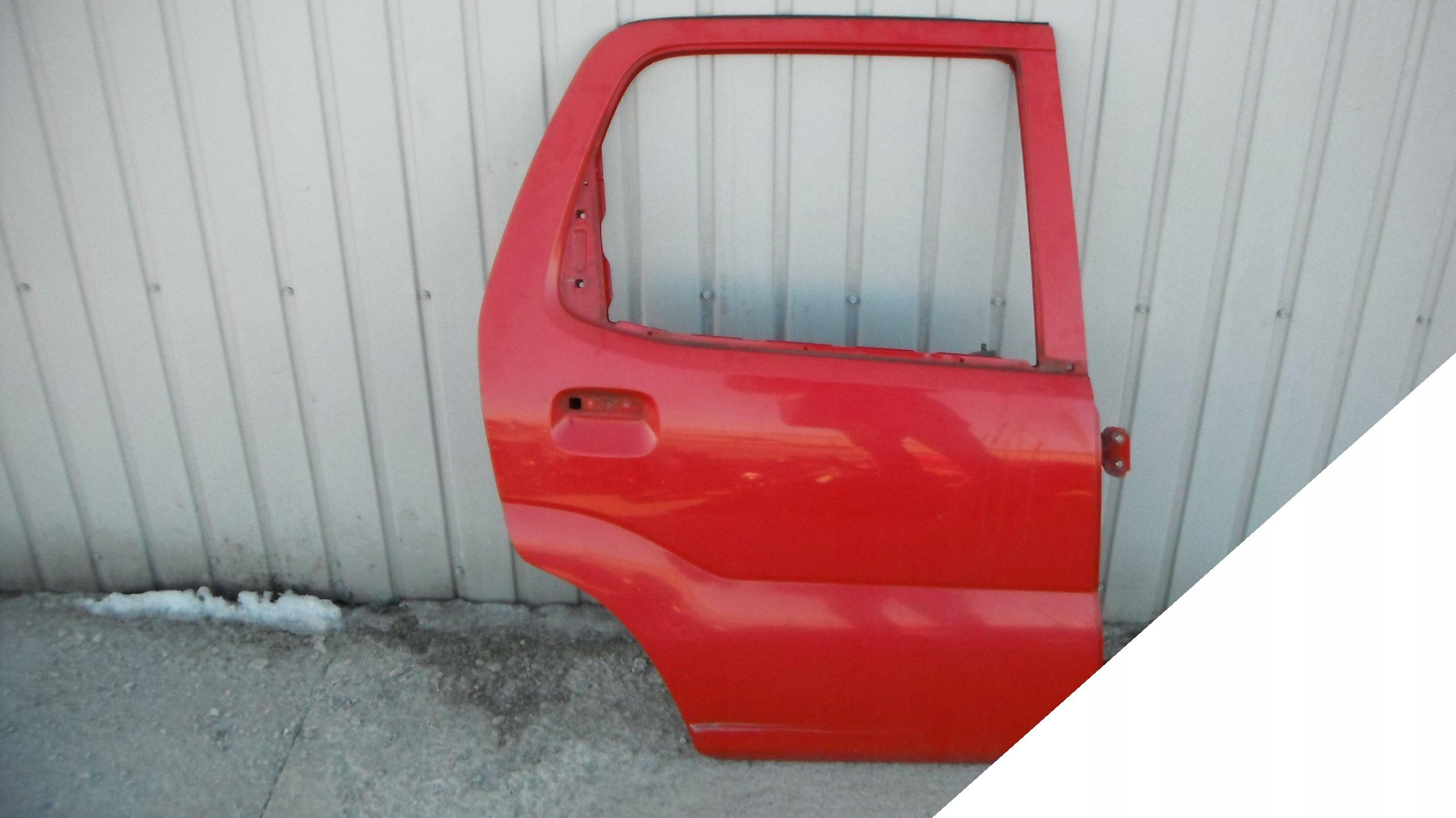 SUZUKI IGNIS 2 SUBARU JUSTY 03- DRZWI PRAWE TYLNE