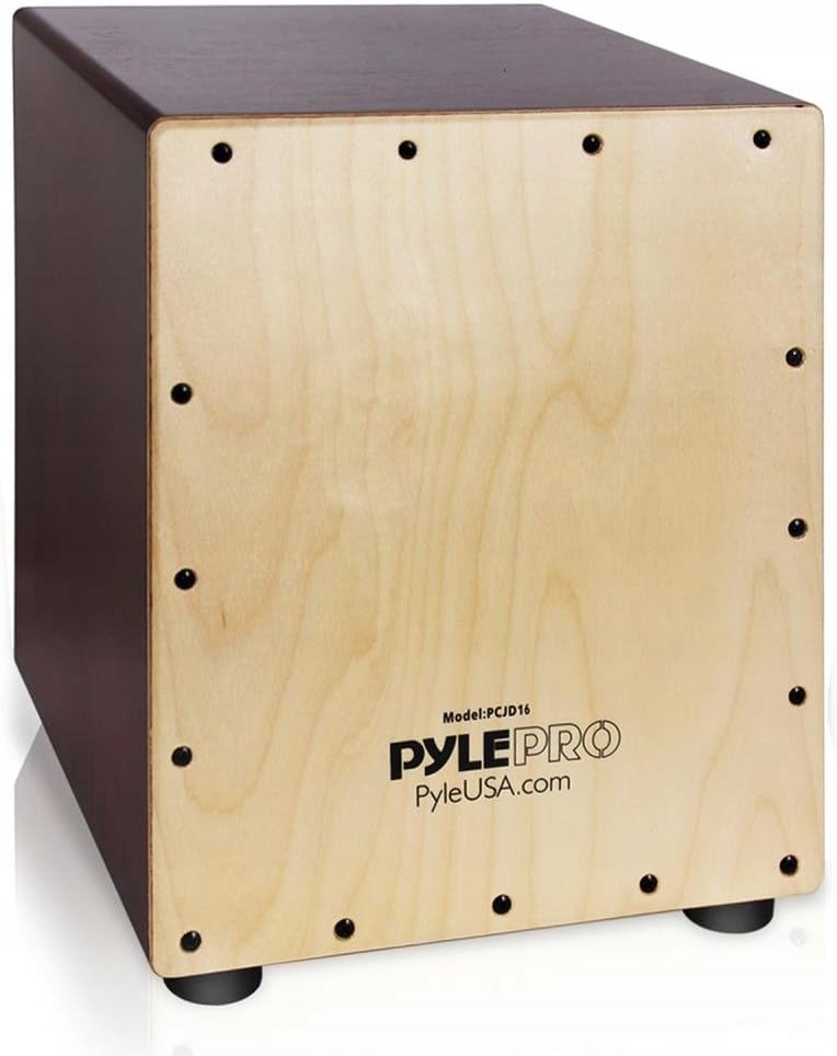 Cajon Jam Pyle Z Vysoce Kvalitního Dřeva, Kompaktní, Lehké Březové Dřevo