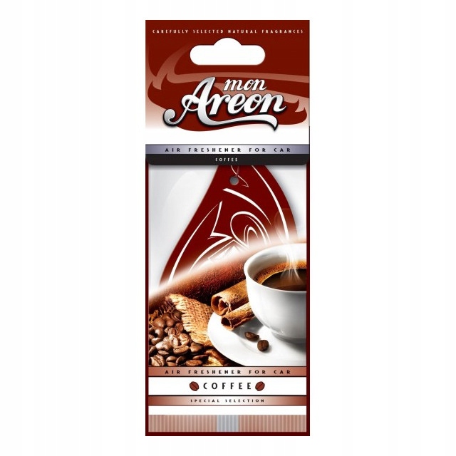 AREON MON Odświeżacz zapach do samochodu KAWA, 1 szt