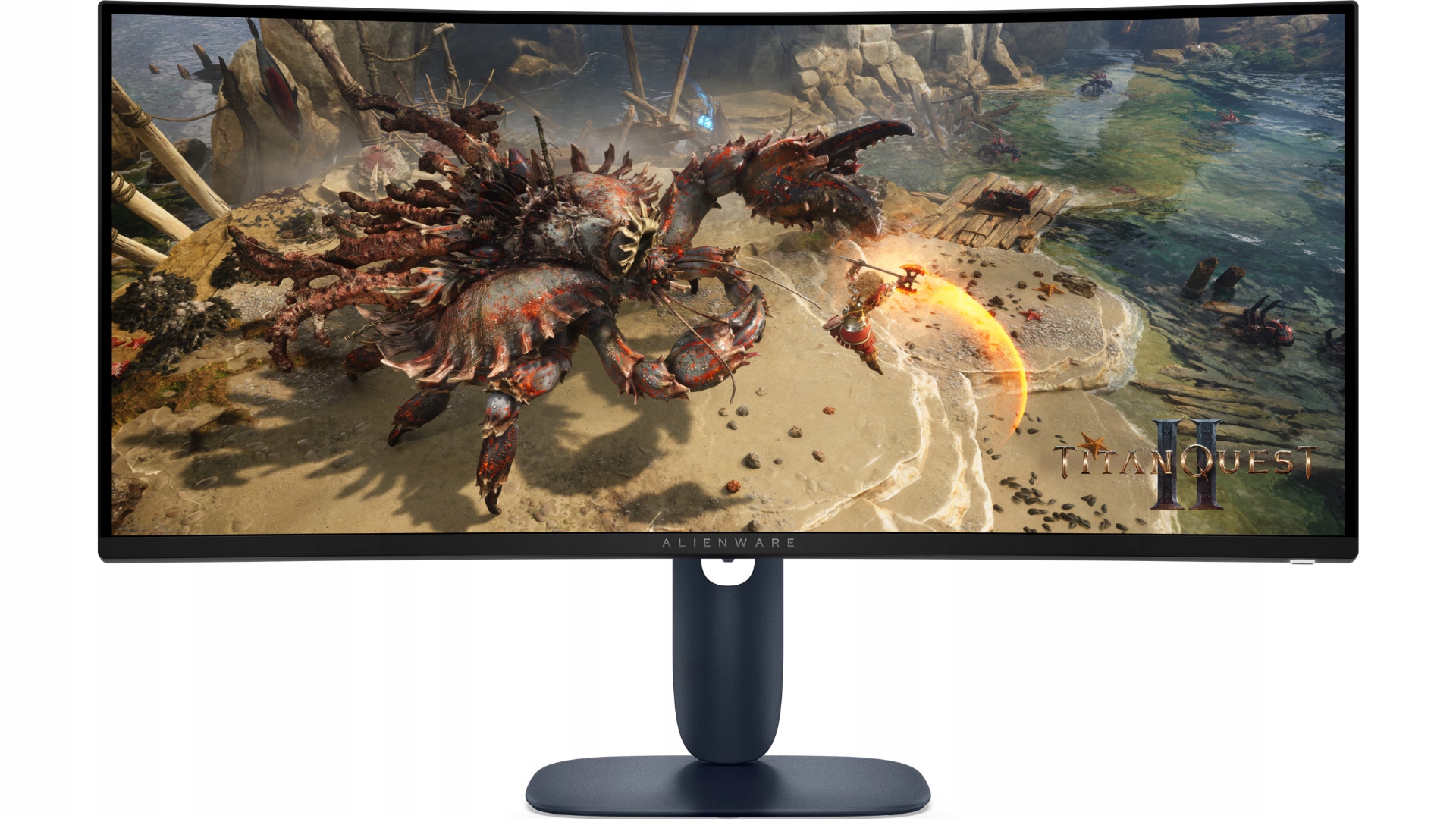 Monitor LED Dell Alienware AW3425DWM VA Wide 180Hz 34 " 3440 x 1440 px VA
