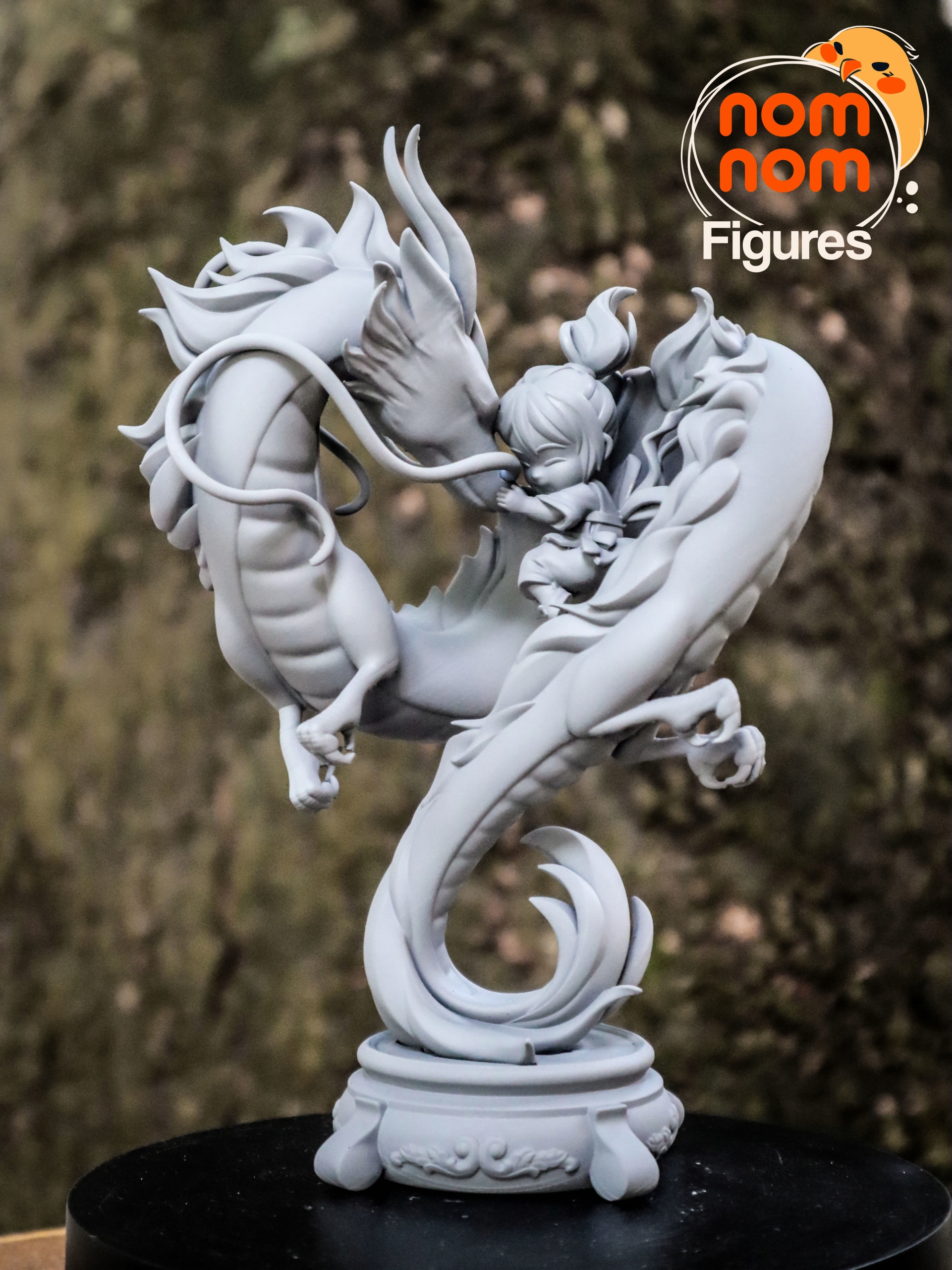 Figurka Chibi Haku a Chihiro Spirited Away NomNom Figures 3D tisk 14K