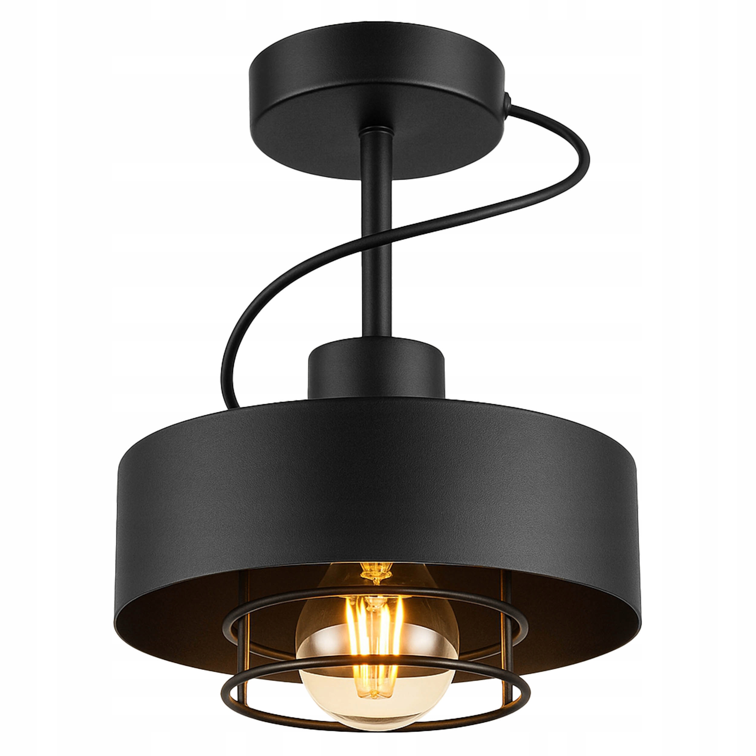 Светодиодный потолочный светильник подвесной плафон люстра лофт Эдисон LED E27