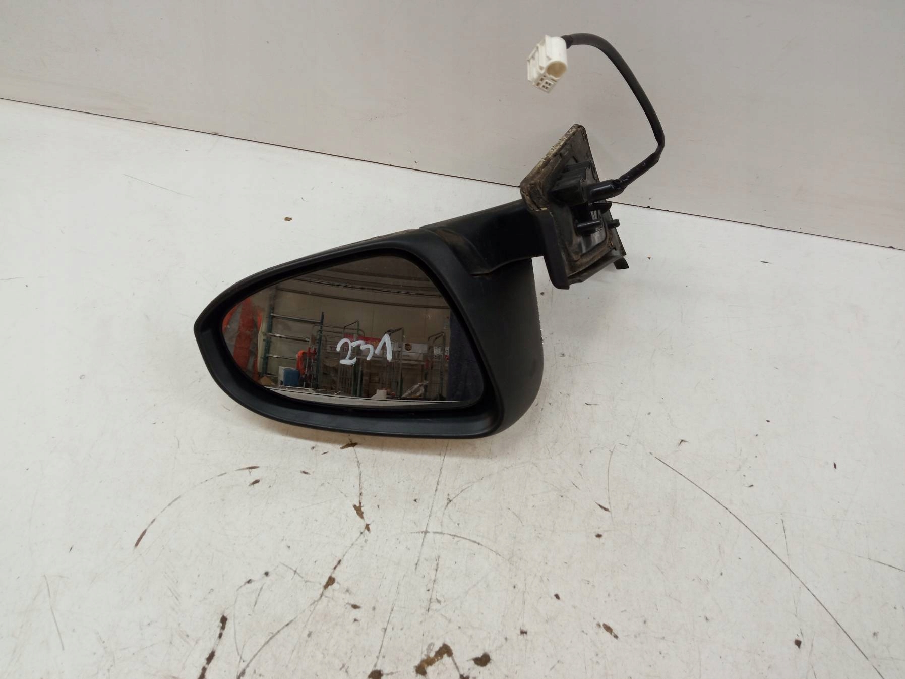 mirror right 2PIN EU Toyota Yaris III (2011-)