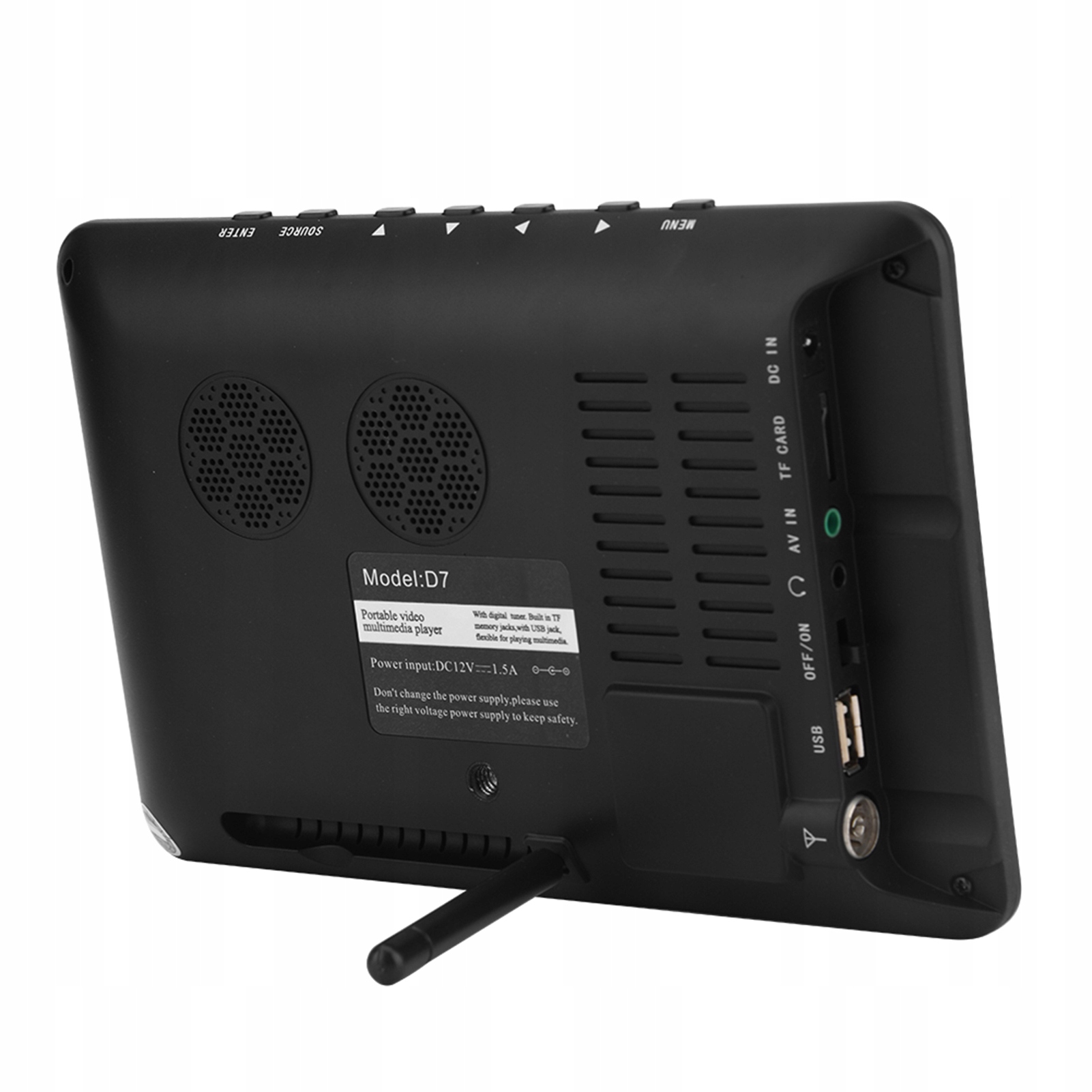 KIESZONKOWY TELEWIZOR CYFROWY DO AKTYWNOŚCI NA ŚWIEŻYM POWIETRZU Model XD03749-02