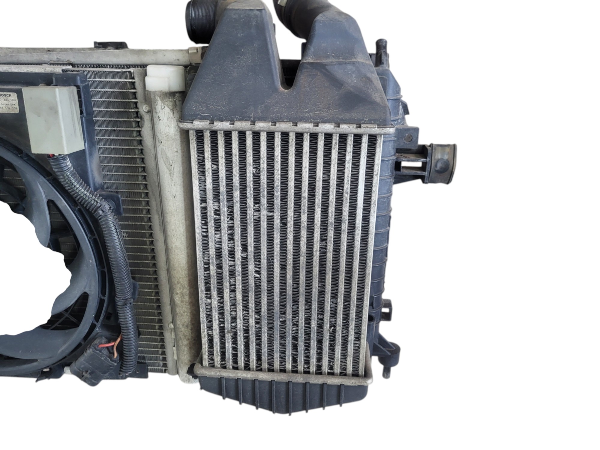 support panel for radiators radiator OPEL ZAFIRA B 1.9 CDTI KOMPLET