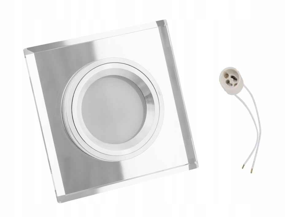 

Oprawa sufitowa szklana halogen do Led 230V GU10