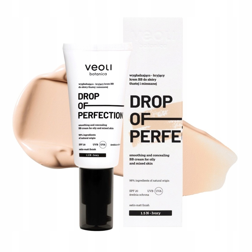 Veoli Botanica Vyhlazující A Krycí Krém Bb 1.5 N Ivory 30 ml