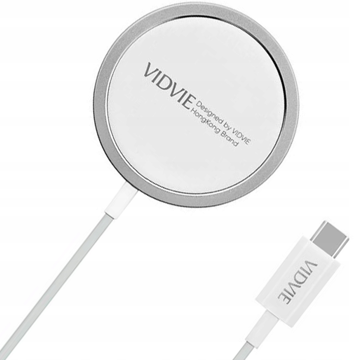 Vidvie Bezdrátová magnetická indukční nabíječka Usb-c 15W pro iPhone