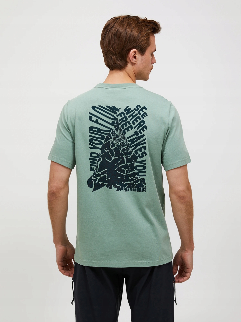 Peak Performance Tričko Original Graphic Green Valley L