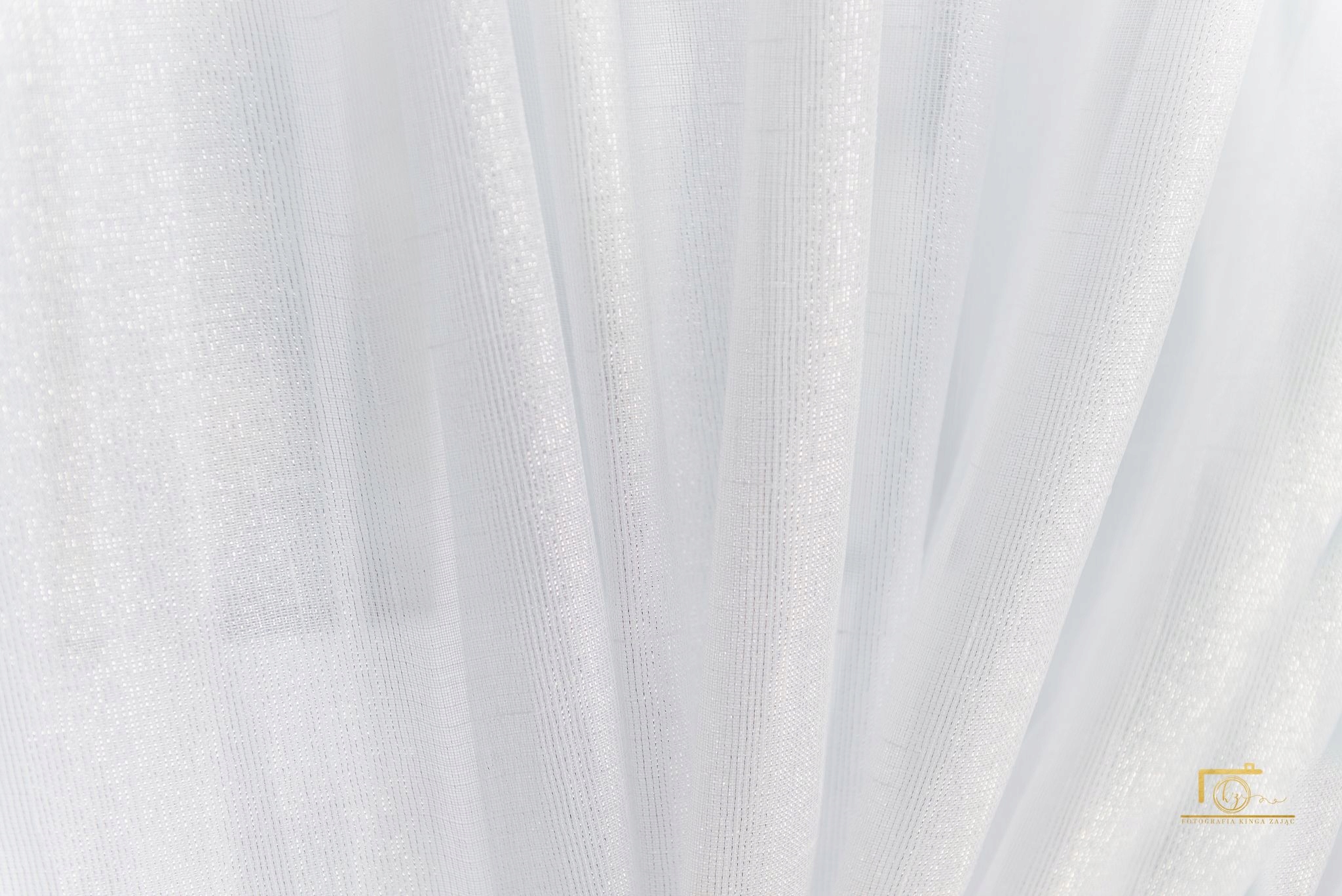 SZRON WOAL MGIEŁKA DESZCZ FIRANKA BŁYSZCZĄCA BATYST LEN DESZCZYK SREBRNA Kod producenta new design