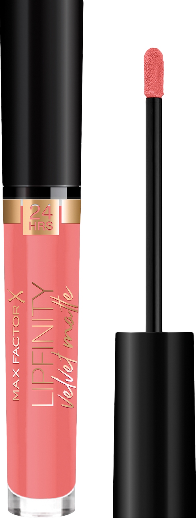 Max Factor Lipfinity Velvet Matte 030 Cool Coral matná tekutá rtěnka 3.5ml
