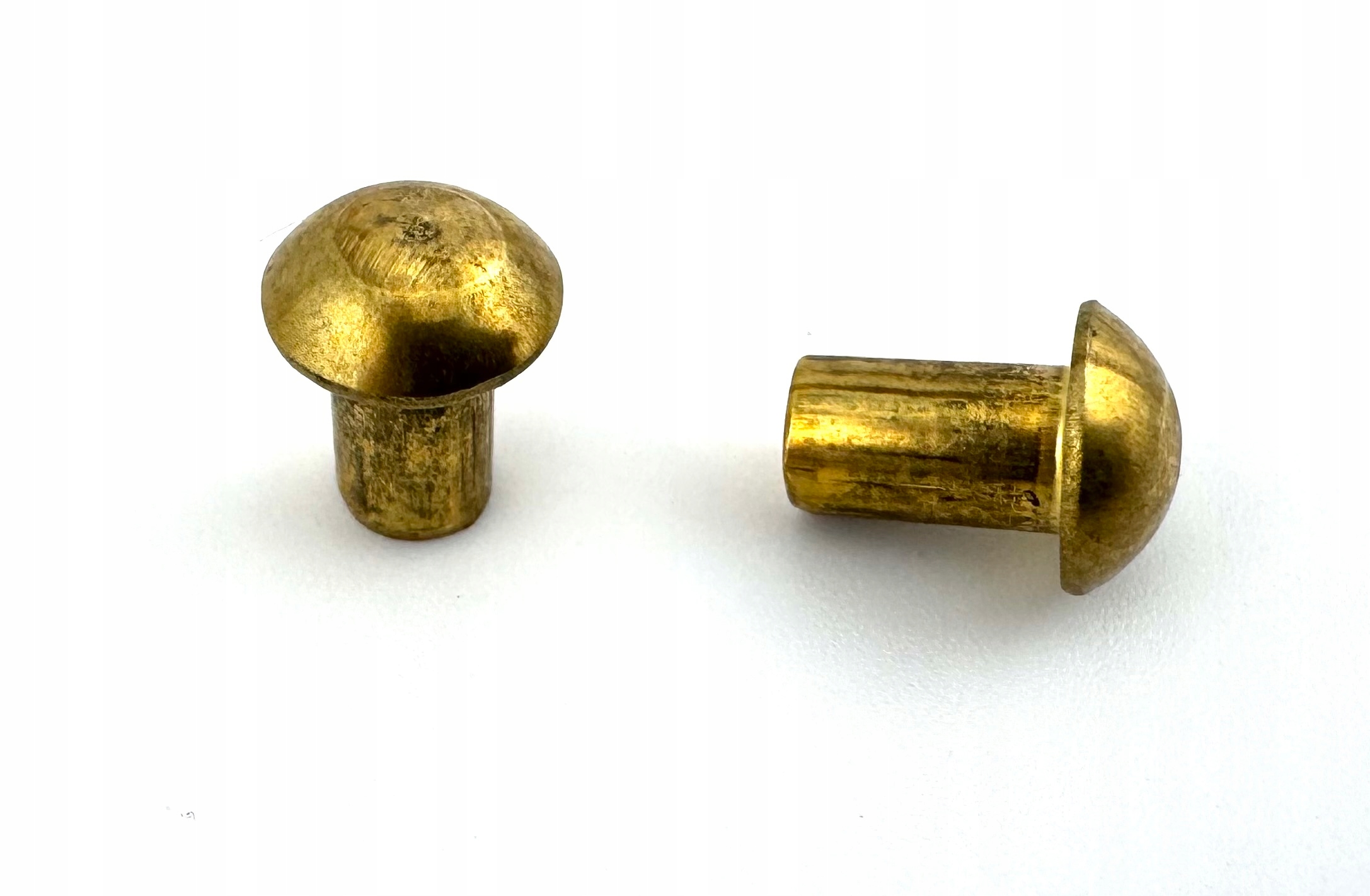 5x8 Nit do zaklepania łeb kulisty mosiężny Din 660 10 szt