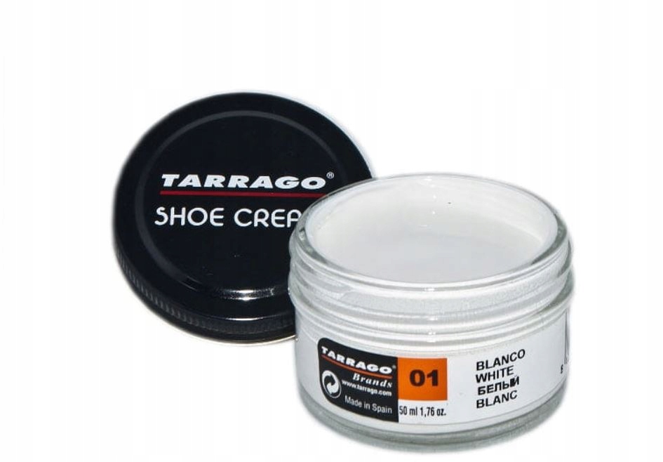 

Krem Do Skór Pasta Shoe Cream Tarrago Biała 50 ml