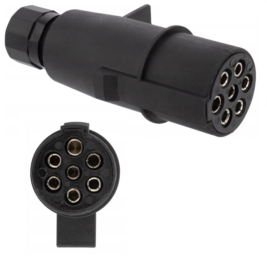 

Wtyczka 24V 7 Pin typ N przyczepa naczepa Tir