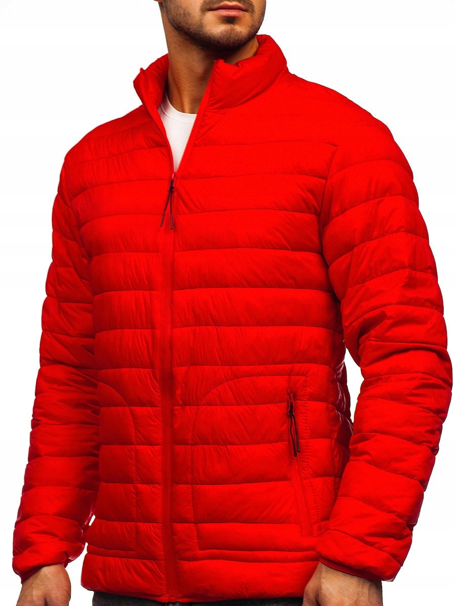 

Kurtka Męska Przejściowa Czerwona 13007 DENLEY_2XL
