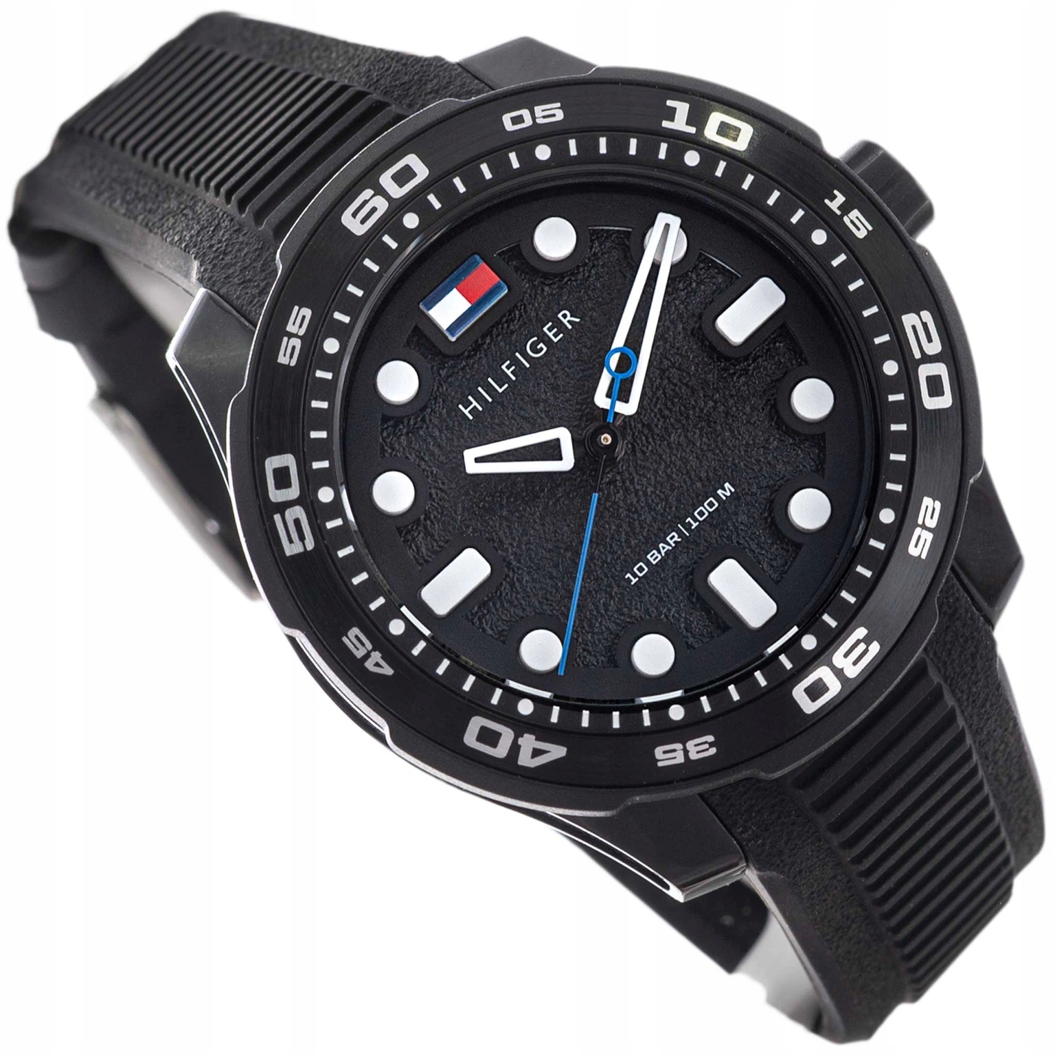 Dětské Hodinky Tommy Hilfiger 1720054 Teens Regatta Černé Na Řemínku