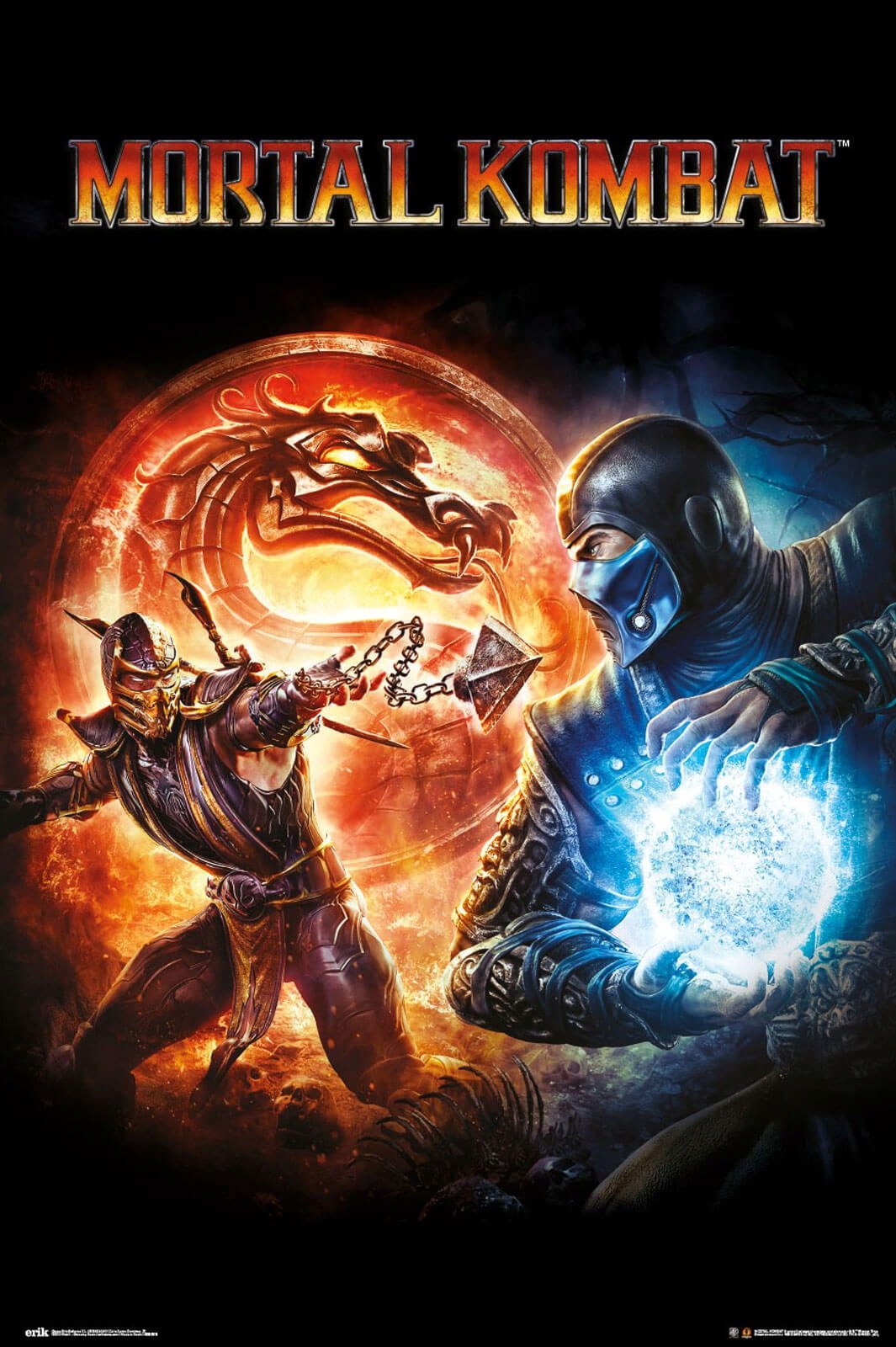 

Plakat ścienny Mortal Kombat 9 Videogame 61x91,5cm