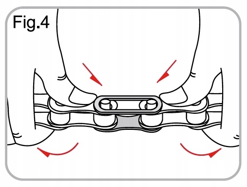 ŁAŃCUCH MAYA M30 6-RZ 116L + SPINKA Liczba ogniw 116