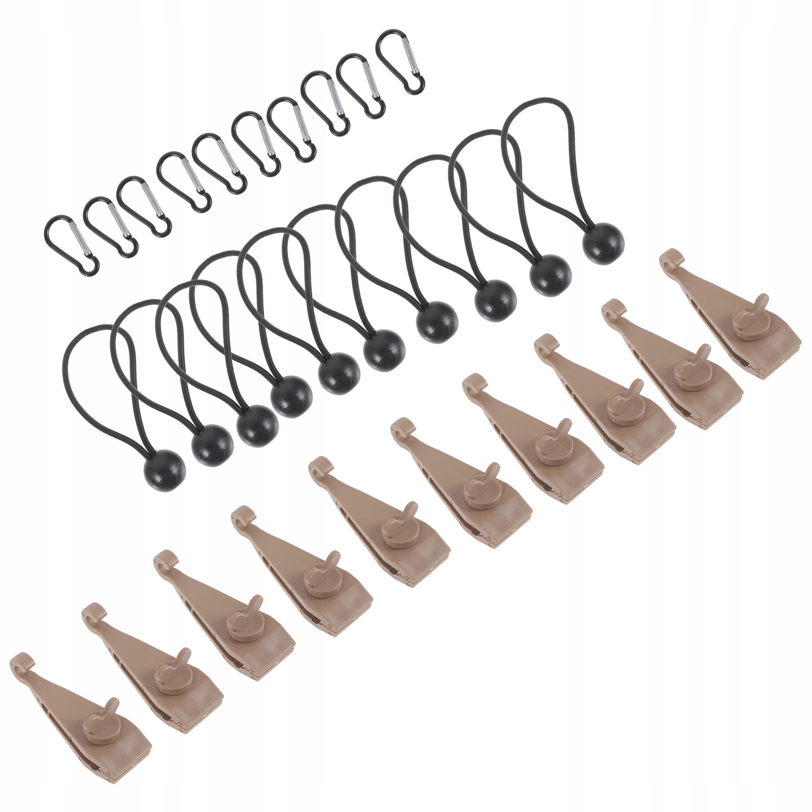 1 zestaw stabilnych elementów mocujących do