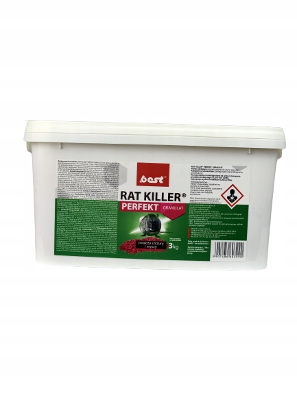 

Rat Killer Perfekt Granulat 3 Kg Trutka Gryzonie