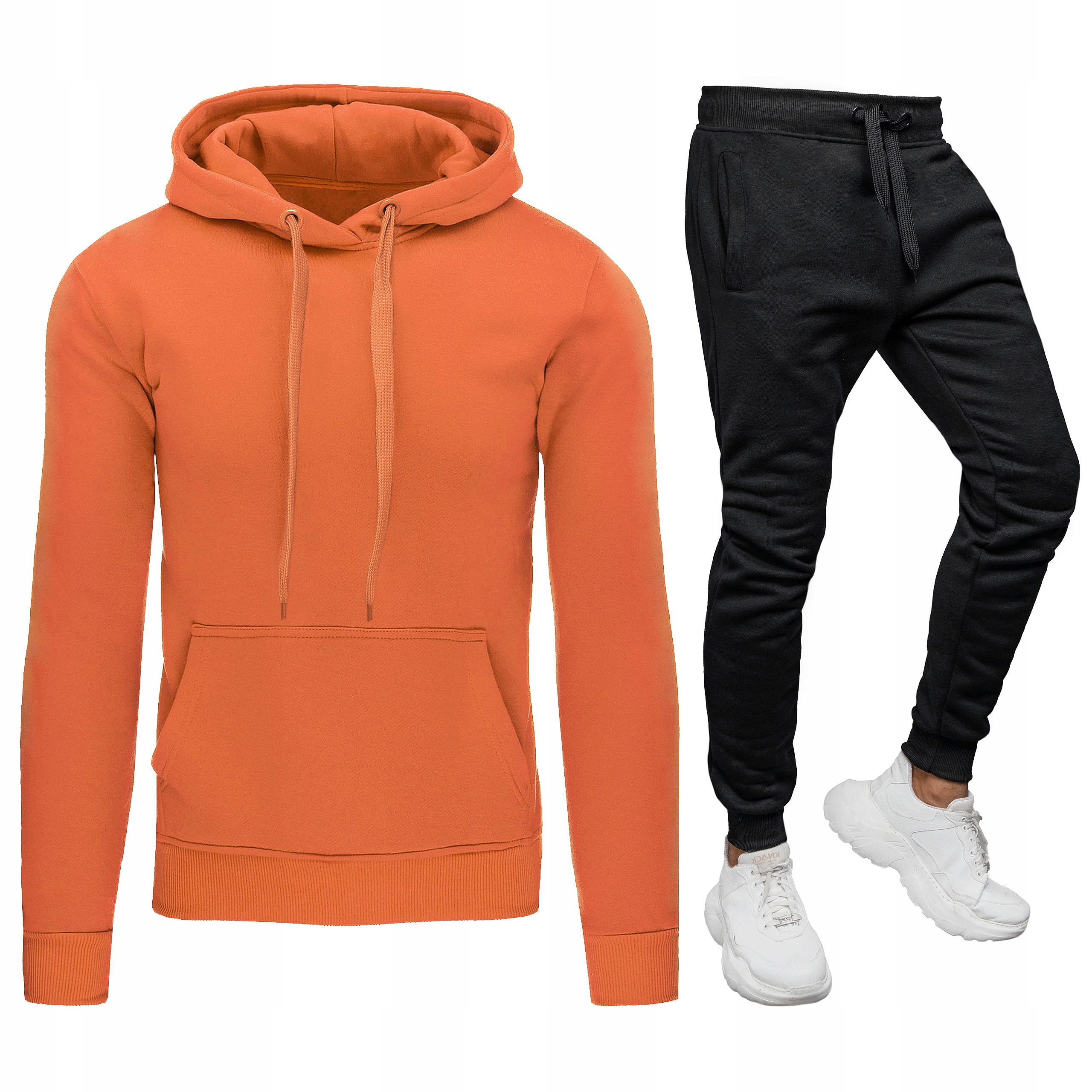 MĘSKI KOMPLET DRESOWY BLUZA SPODNIE roz. M