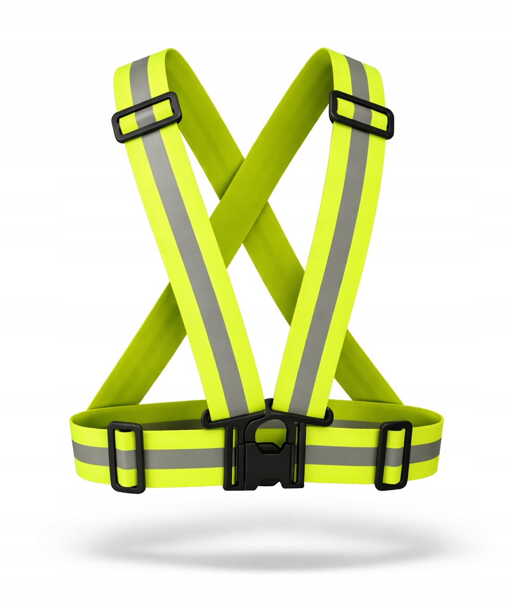 SZELKI ODBLASKOWE DO PRACY, NA ROWER, DO BIEGANIA, NORDIC WALK, REGULOWANE