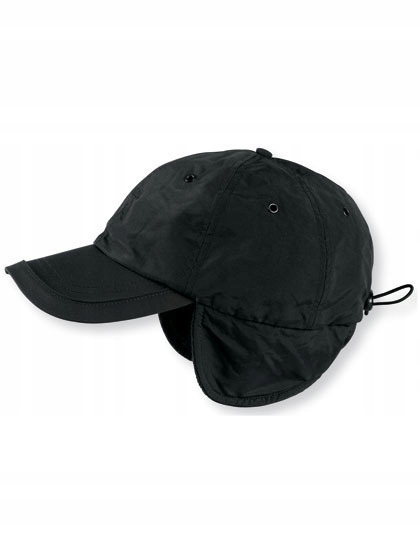 

Zimowa Czapka Z Daszkiem Nauszniki Ocieplana