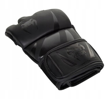 Venum Rękawice MMA Chwytne Challenger Black/Black S Rozmiar S