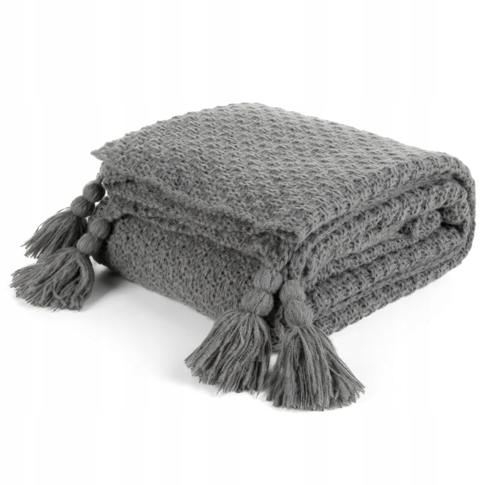 Deka přehoz PLED3 130x170 Eurofirany grafitová