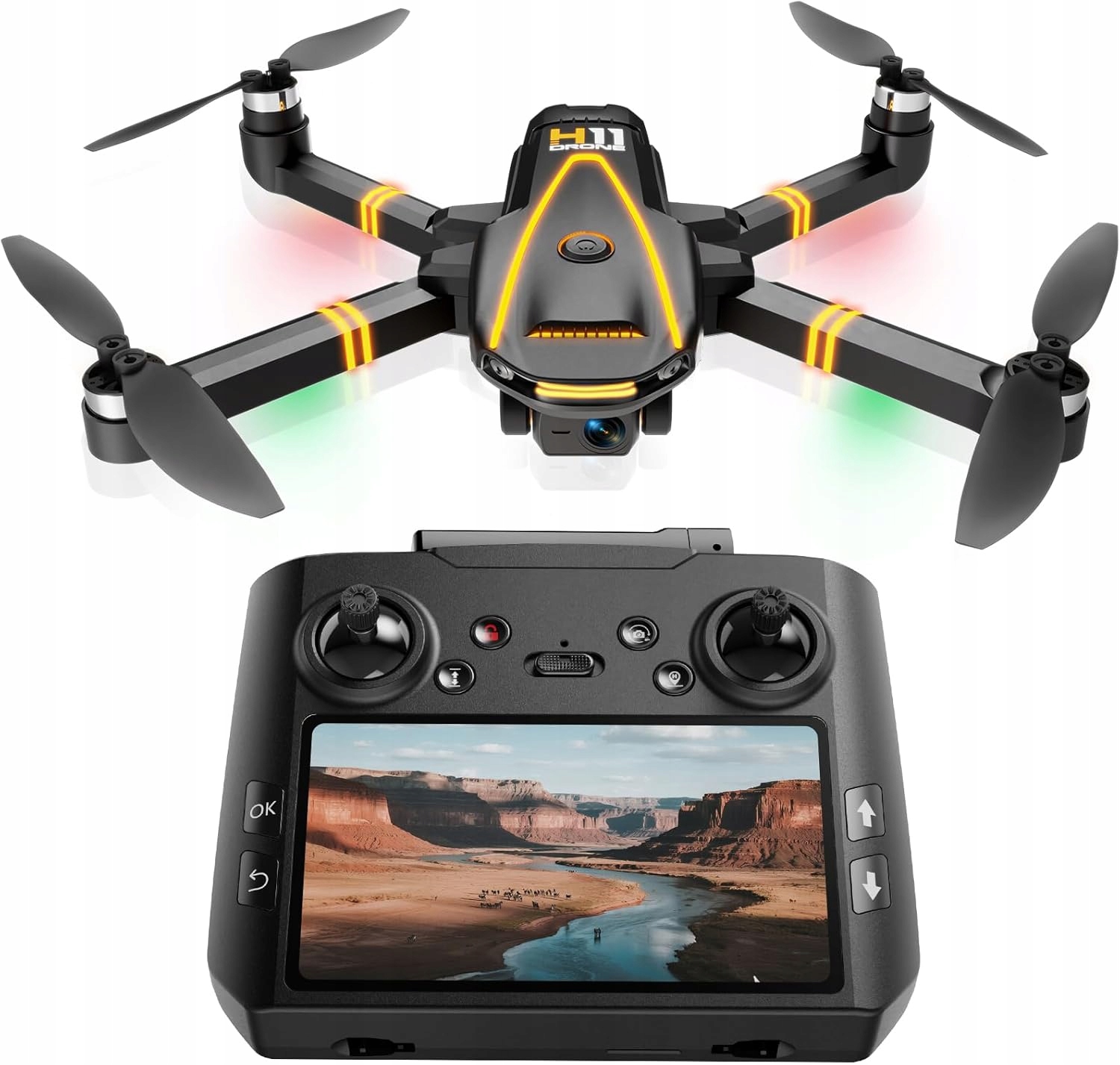 Topblasterbox H11 Dron Gps 4K kamera s ovladačem 45 minut letu