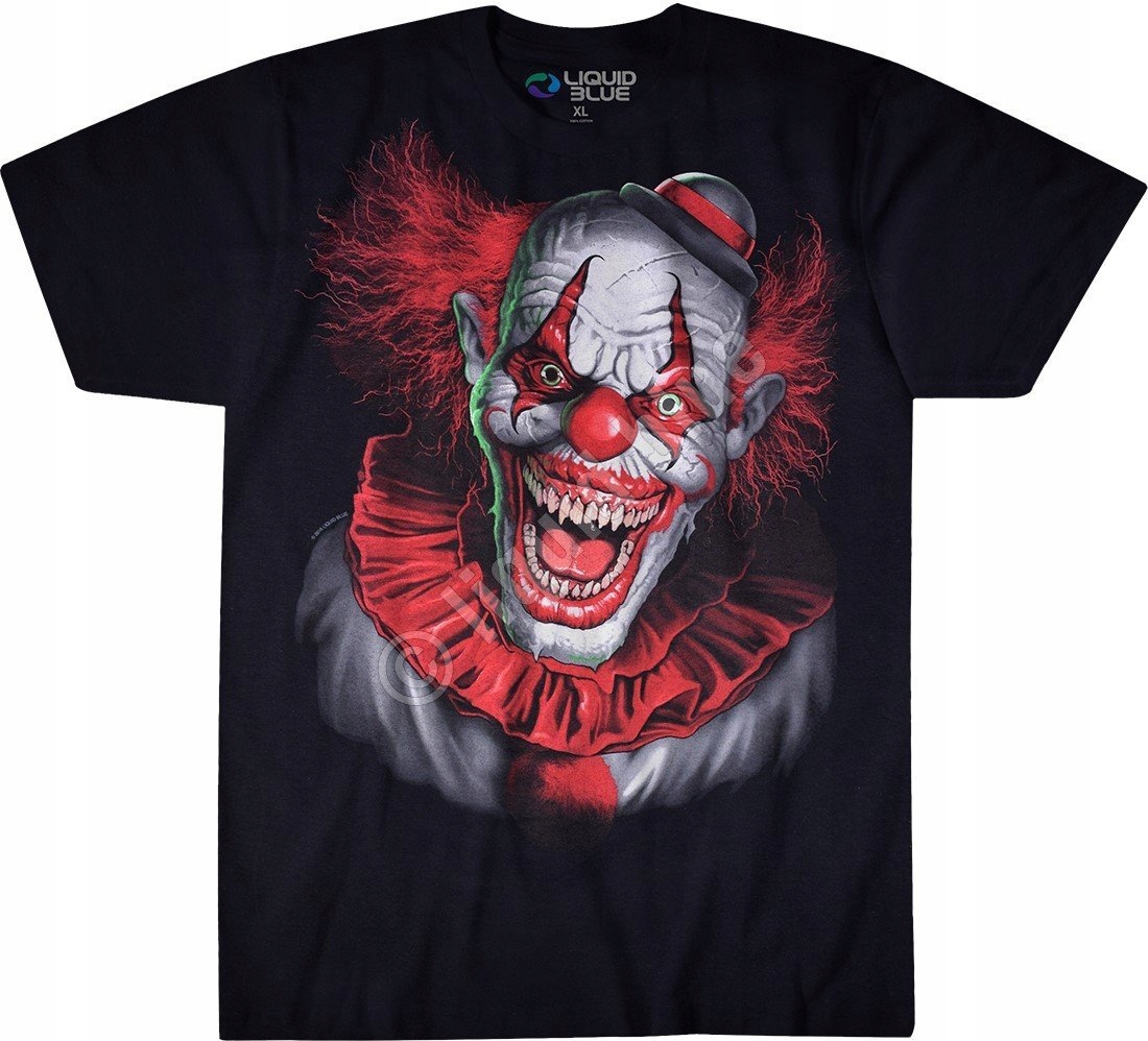 Strašidelný Klaun Liquid Blue L